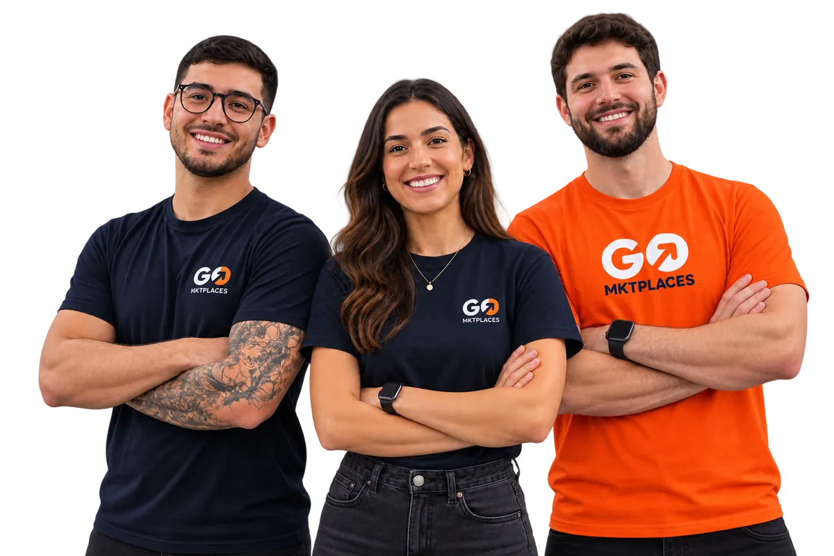 Time criativo da GO Marketplaces
